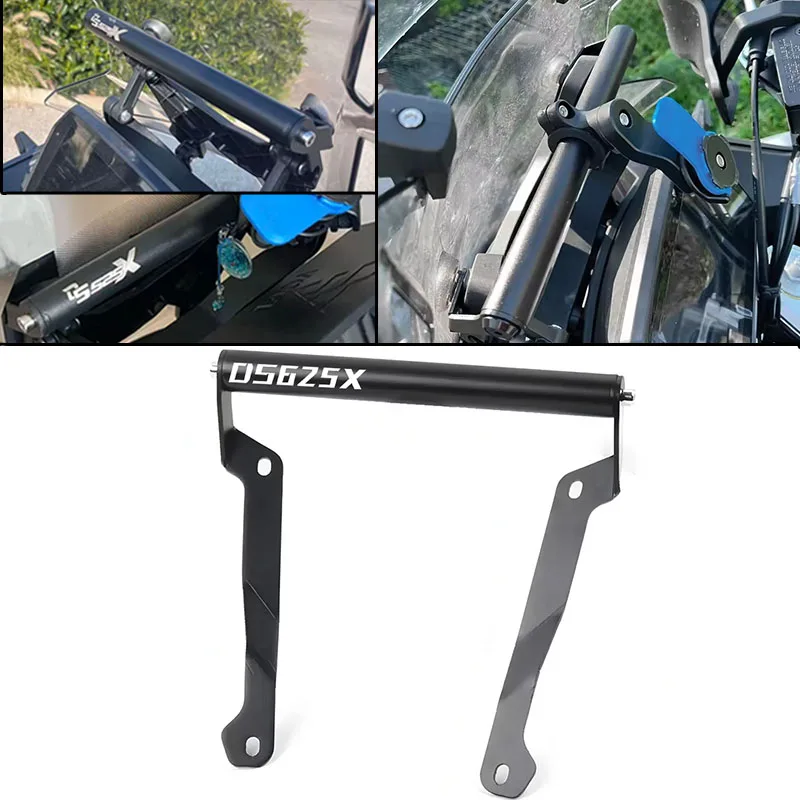 DS625X DSX525 Handlebar Extension GPS Navigation Bracket For VOGE Valico 625 525 DSX Motorcycle Handle Bar Phone Holder Support
