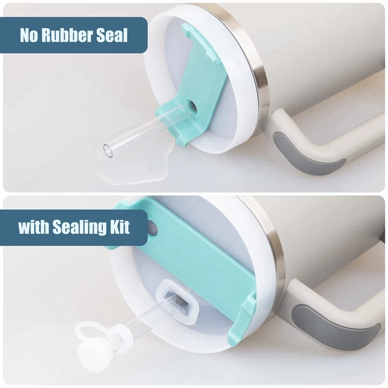 6 قطع مانعة للتسرب سيليكون مجموعة مانعة للتسرب ل ستانلي كوب 1.0 40/30/20 أوقية ل ستانلي تسرب سدادة