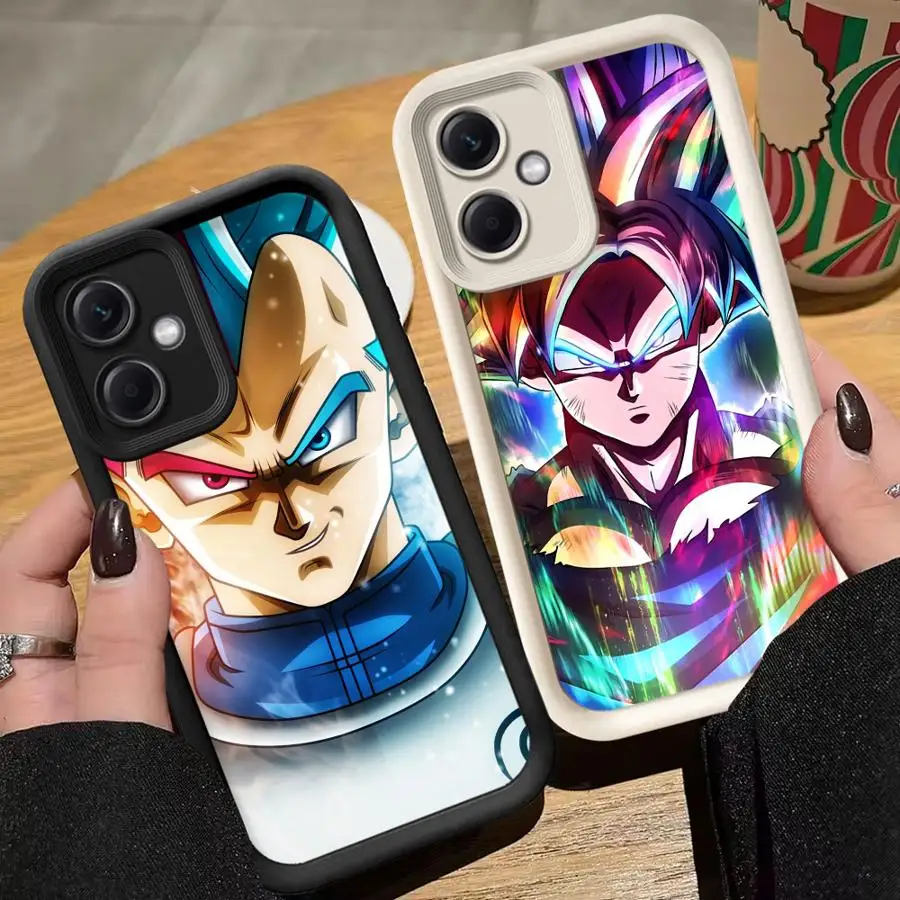 Case for Xiaomi Redmi Note 12s 13 14 Pro Plus 11s 10 11 12 Pro Soft Cover Dragons Balls Cool