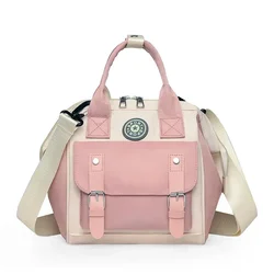 New Oxford Leather Belt Mommy Bag Multifunctional Crossbody Backpack for Outdoor Mother and Baby Bag LightweightStorage MommyBag