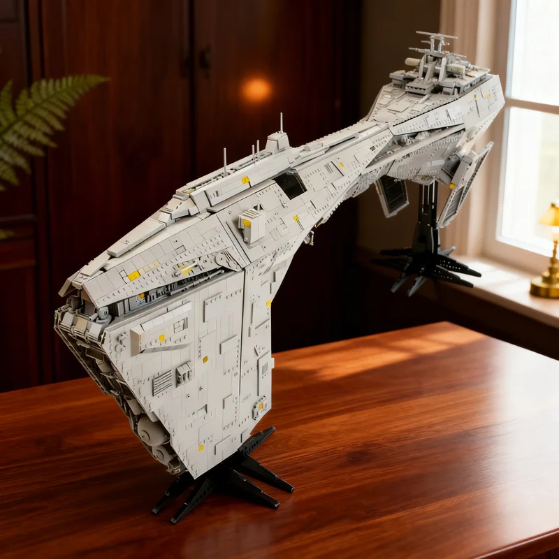 

Конструктор MOC «Звездная битва Империум Небулон» (9037 деталей) – креативный подарок, коллекционный декор для детей и взрослых, премиум-класса, для рабочего стола