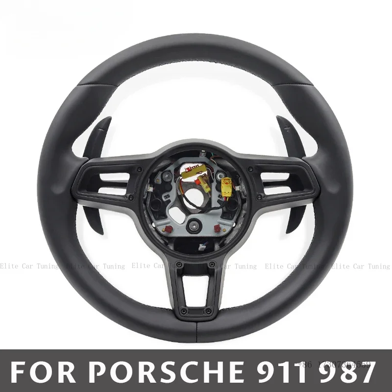 

Car Sports Steering Wheel for Porsche Cayenne 987 987.2 Boxster S 981 991 991.1 996 997 997.1 Turbo 911 957 970.2 955 GT3 GTS