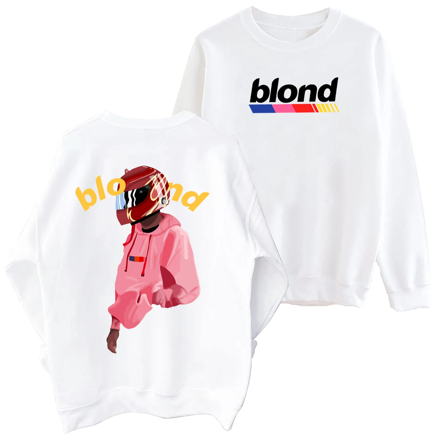 Frank Ocean Blood Hoodie Sweatshirt Frank Ocean Merch Frank Ocean Music Album Sweatshirt Unisex Pullover Tops