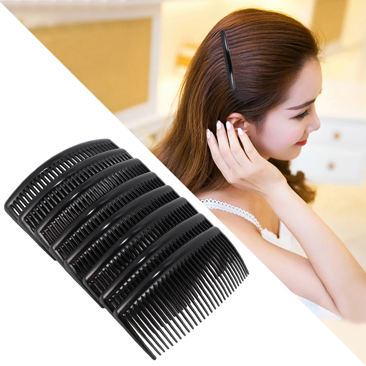 24 Pcs/1 Women Comb Hair Styling Combs Hairdressing Clips Barrettes Korean Version