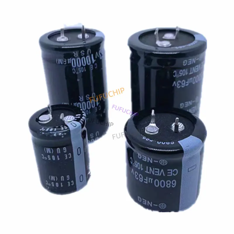 1Pcs 63V 2200UF Long Life High-frequency Electrolytic Capacitor Durable Capacitors 63V12000uF 2200uF - 22000uF 6800uF 10000uF