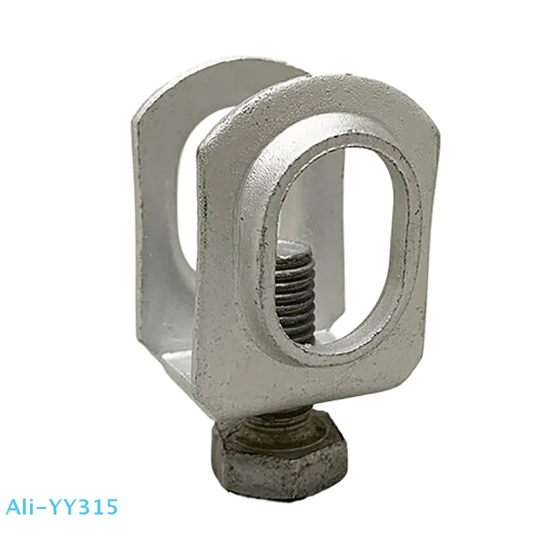 【Y】Cable Accessories Grounding Rod Clamp Down Conductor Clamp String Board Cable Communication Power Fiber Optic Cable Clamp