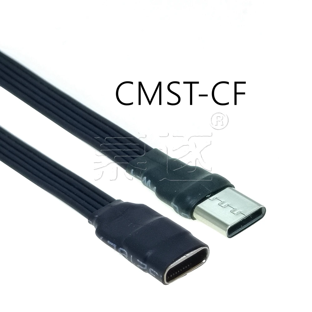 Macho para Macho Cabo de Extensão Feminino, Tipo-C 2.0, Prático, Multi-funcional, Durável, Portátil, USB C, Fio de carregamento, Linha Connector