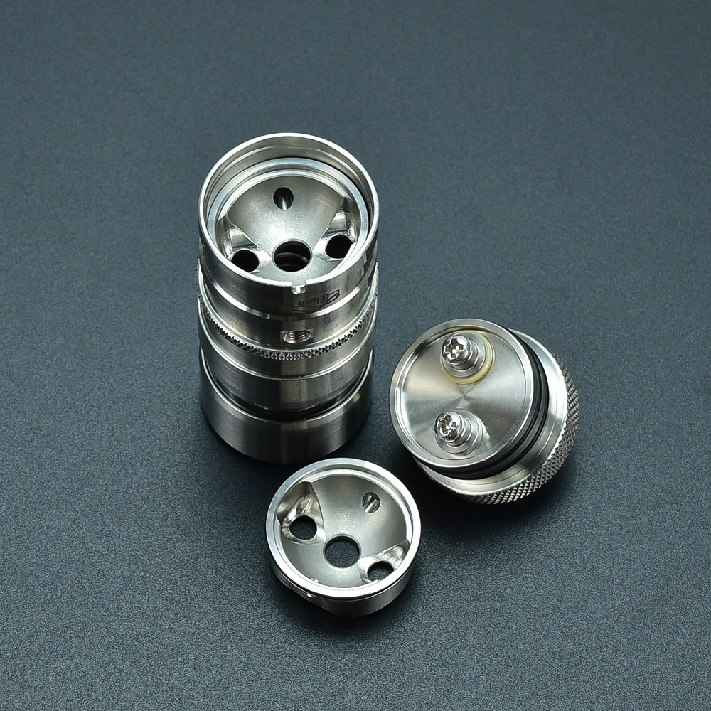 

Wolfcoolvape Flash E-Vapor V4.5S+ RTA 23mm Tank Evaporation bin vape atomizer accessories