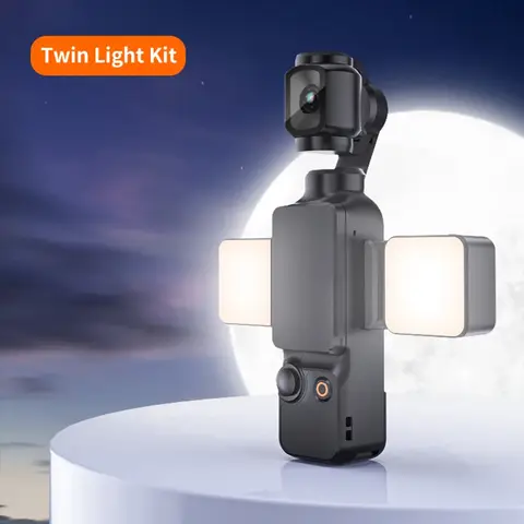 Mini Magnetic LED Fill Light Photography Lighting Camera Accessories  Three-Level Dimming Brightness for DJI Osmo Pocket 3