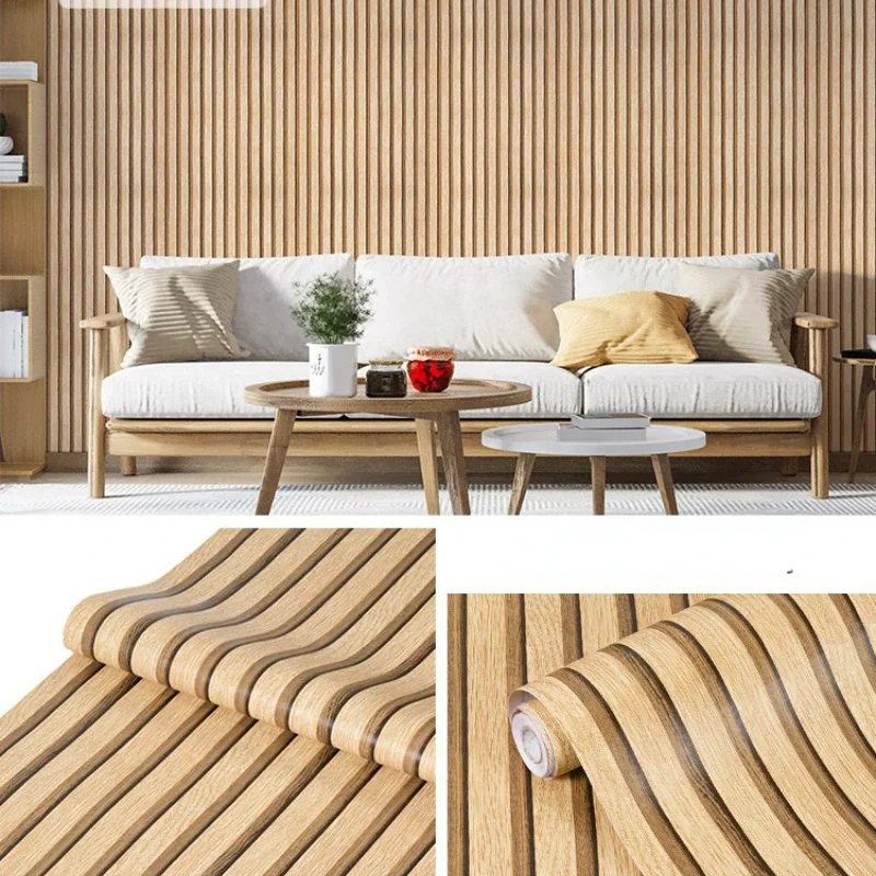 Impermeável e à prova de umidade Wallpaper, Parede do fundo do PVC, Decoração da parede do quarto, Home Stickers