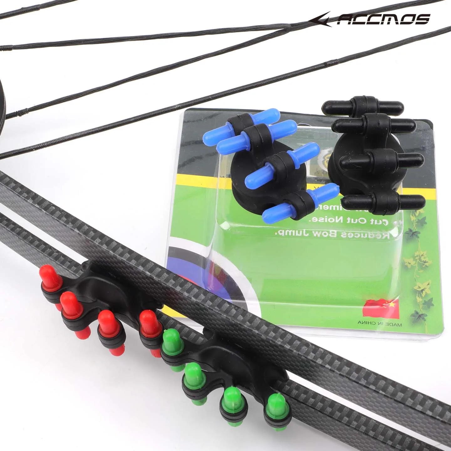 

Пара резиновых демпферов-виброгасителей для лучных луков, амортизаторов для стрельбы из лука