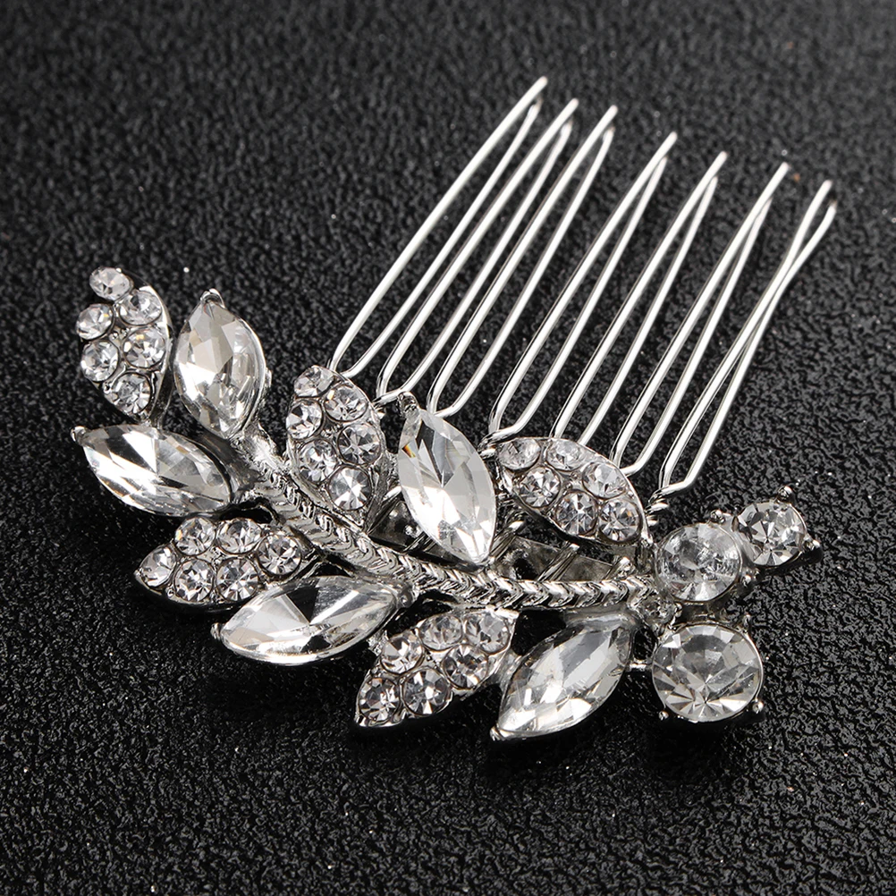 

1 pc Comb Exquisite Handmade Hairpin For Wedding Side Alloy Decor Comb Party Dance Side Hair Accessory Hair Decor