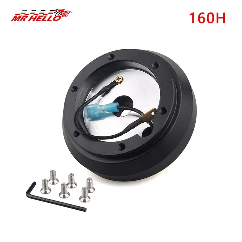 

160H Racing Steering Wheel Boss Kit Short Hub Adapter Kit For Kia Rio Genesis Miata RX-7 RX-8 626 Protege Tiburon