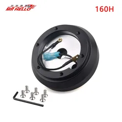160H Racing Steering Wheel Boss Kit Short Hub Adapter Kit For Kia Rio Genesis Miata RX-7 RX-8 626 Protege Tiburon