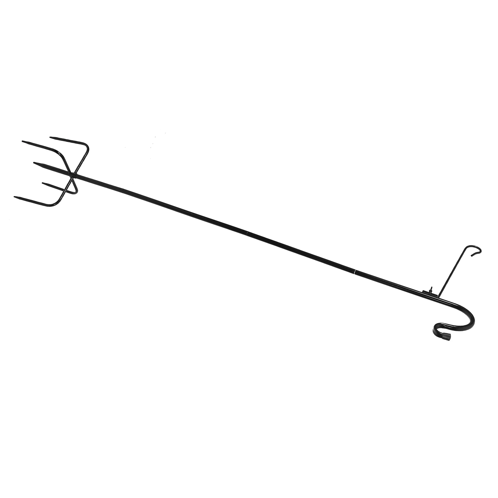 

1pcs Anti Rust Shepherd Durable Iron Garden Ground Hook for Outdoor Yard Lawn Decor CourtyardVintage Detachable Easy Assembly