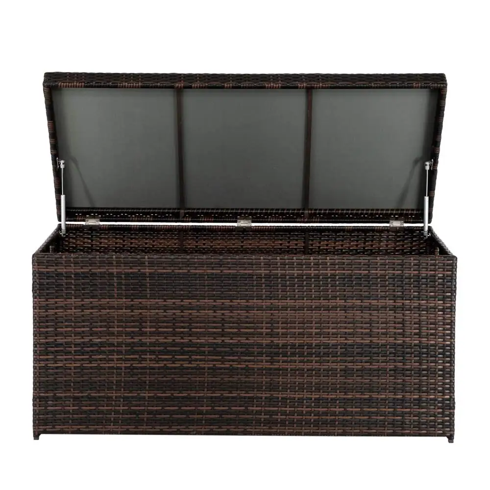 

Simple and Practical Outdoor Deck Box Storage Box Brown Gradient, Customized