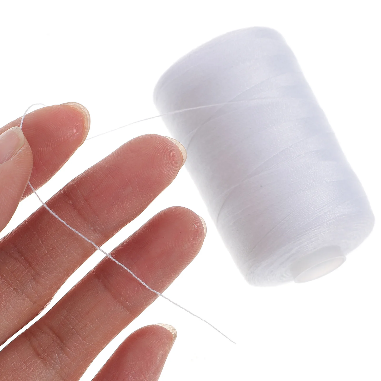 

4 Rolls Portable Needle Heavy Duty Thread for Hand Sewing Travel Kit Quilting Basic Adults