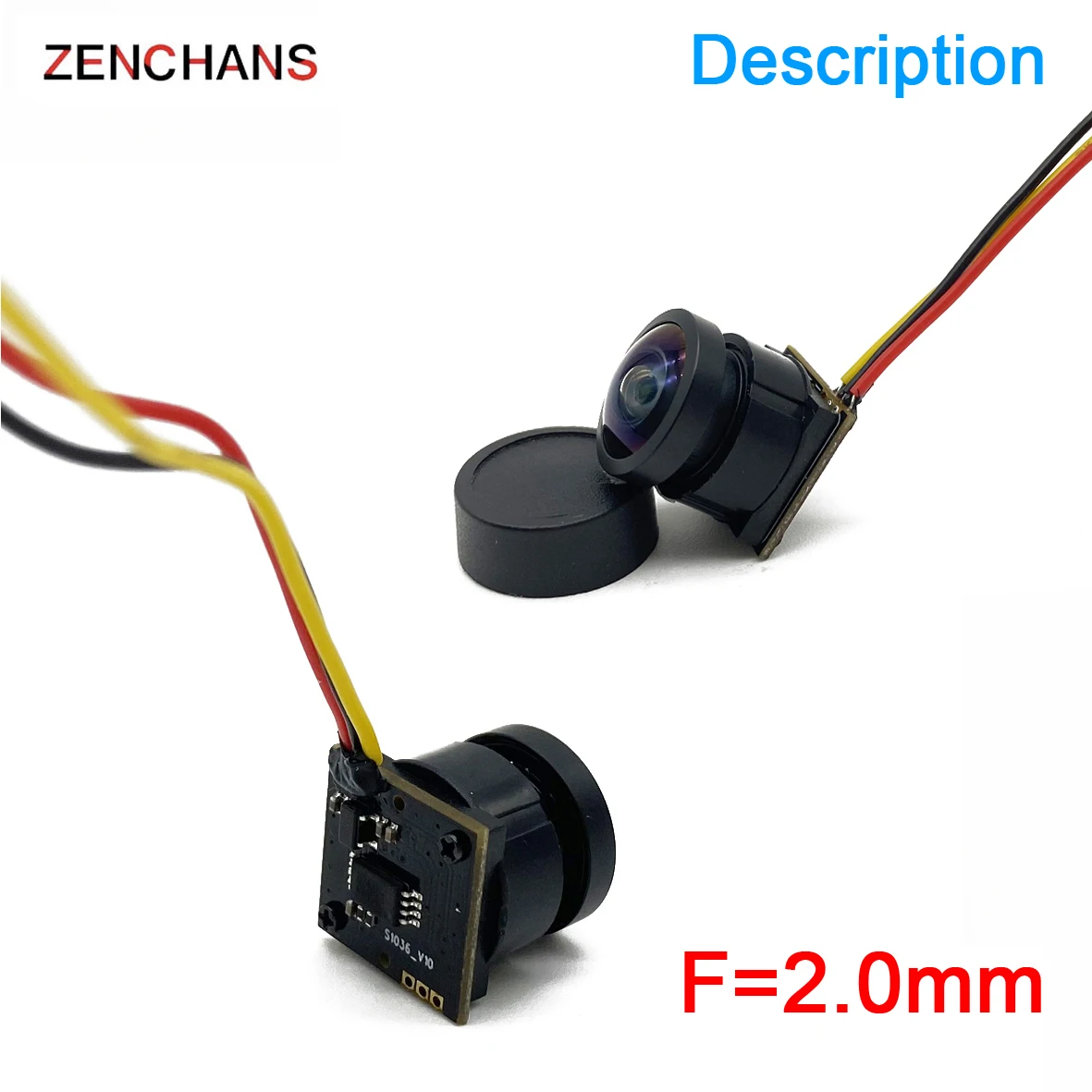 Ready to use 5.8g fpv mini camera support 3-6V power CMOS 1000TVL Starlight vtx camera use for fpv transmitter RC Racing Drone