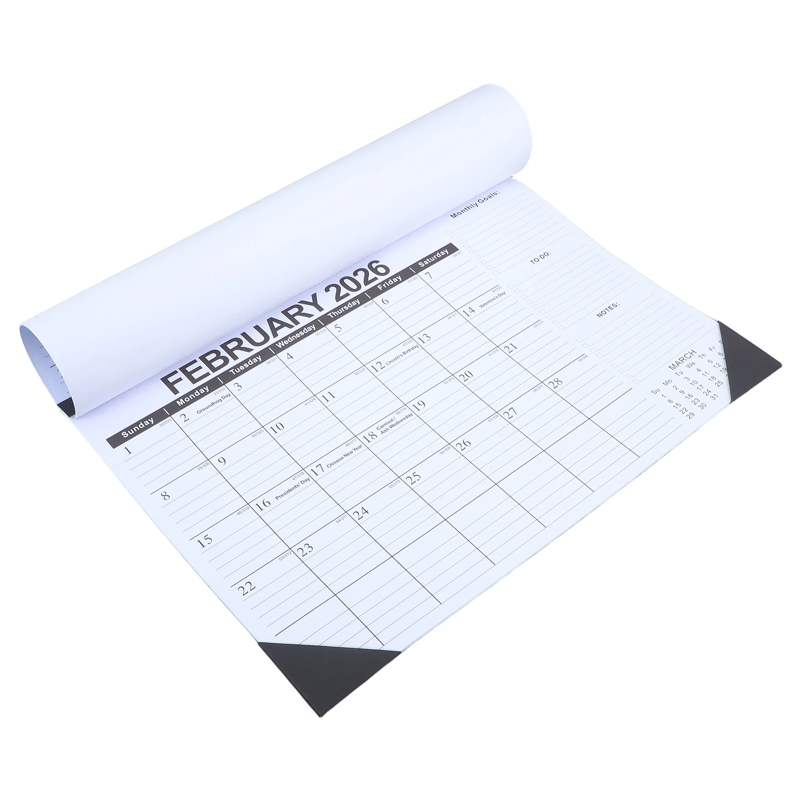 

Wall Hanging Calendar Planner Holiday Daily Use Monthly Paper Family Decorative