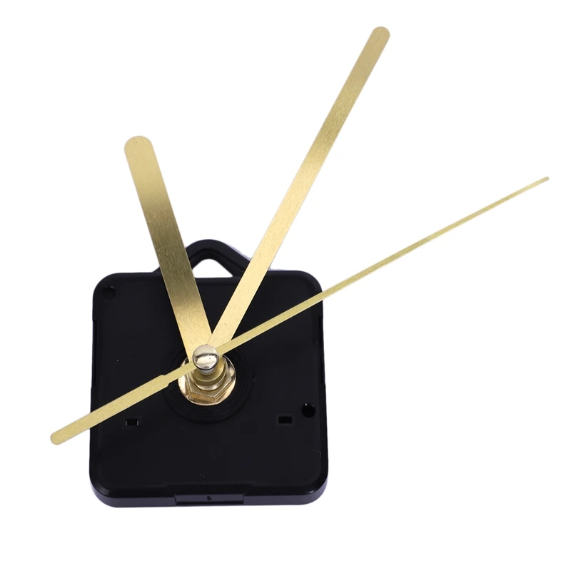 Quartz Clock Motor Replacement Wall Clock Repair Parts Pendulum Movement Mechanism With Hands & Fittings Kit 1 Pack