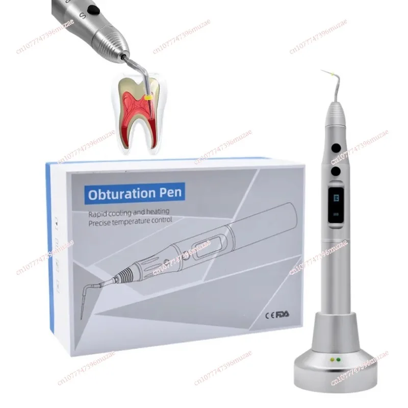 Dental Hot Melt Pen, Tooth Glue Tip Cutter, Oral Filling System, Heat Carrier, Heating Needle Can Cut Cold Tooth Glue Tip