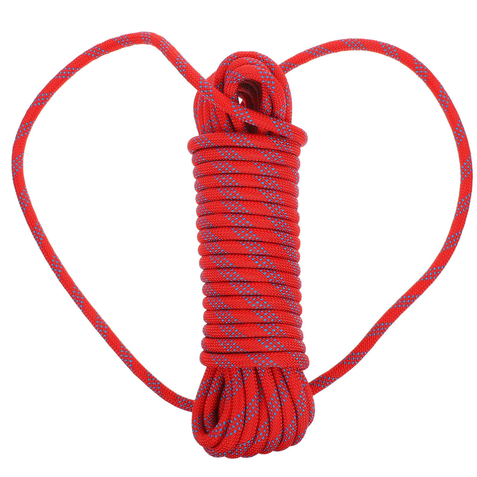 Braided Rope Safety Heavy Duty for Tree Work Accessory Cord Camp Clothesline Fixed Ropes Outdoor Hiking Rock Climbing