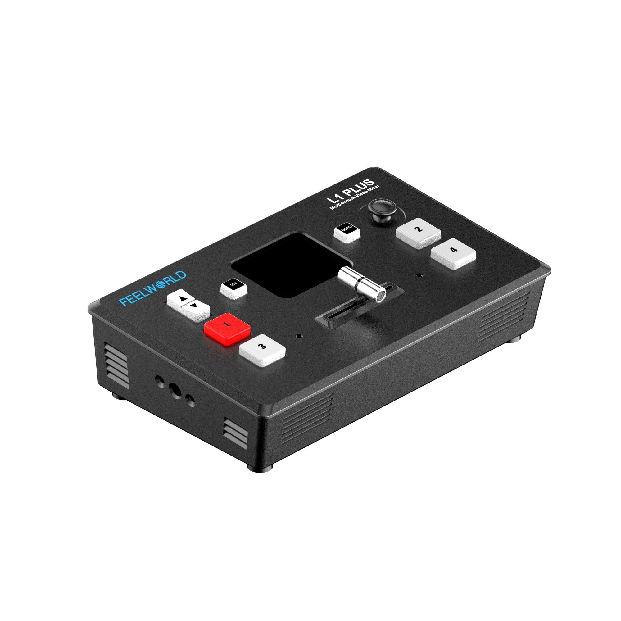 FEELWORLD L1 PLUS Layar Sentuh Kontrol PTZ USB3.0 Streaming Cepat Pengalih Video Mini Multi-kamera