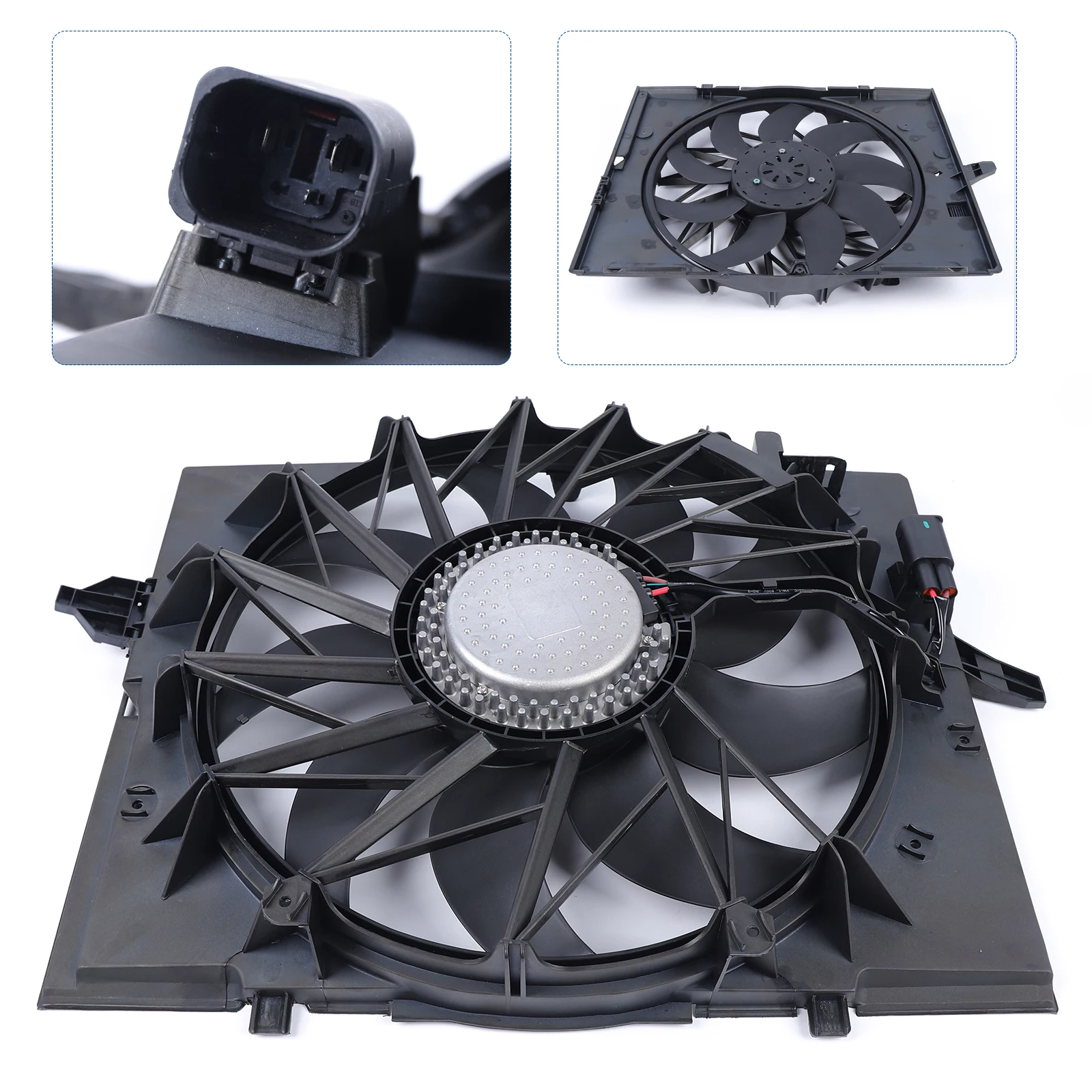 

Radiator Cooling Fan For Mercedes-benz Ml55 Amg Base Sport Utility 4-Door 00-03