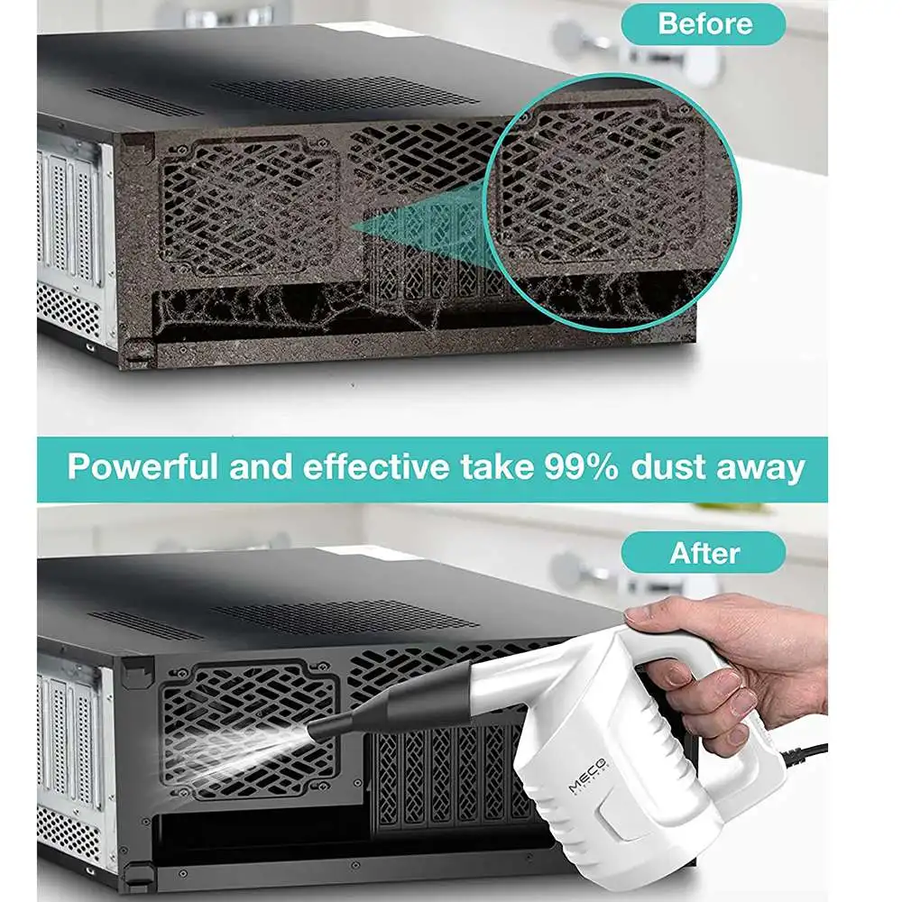 منفضة كهربائية متعددة الوظائف منفضة هواء كهربائية قوية سرعتين قابلة للتعديل رياح Srong 550 واط منفاخ غبار عالي الطاقة
