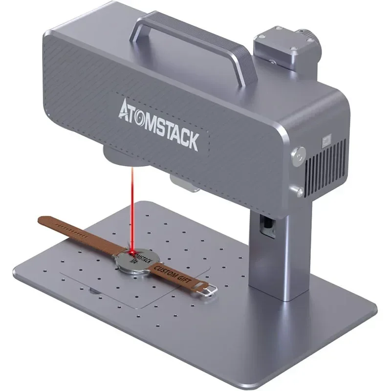 M4 Laser Engraving Two in One Handheld Desktop 720000mm/min Fiber Optic Marking Machine