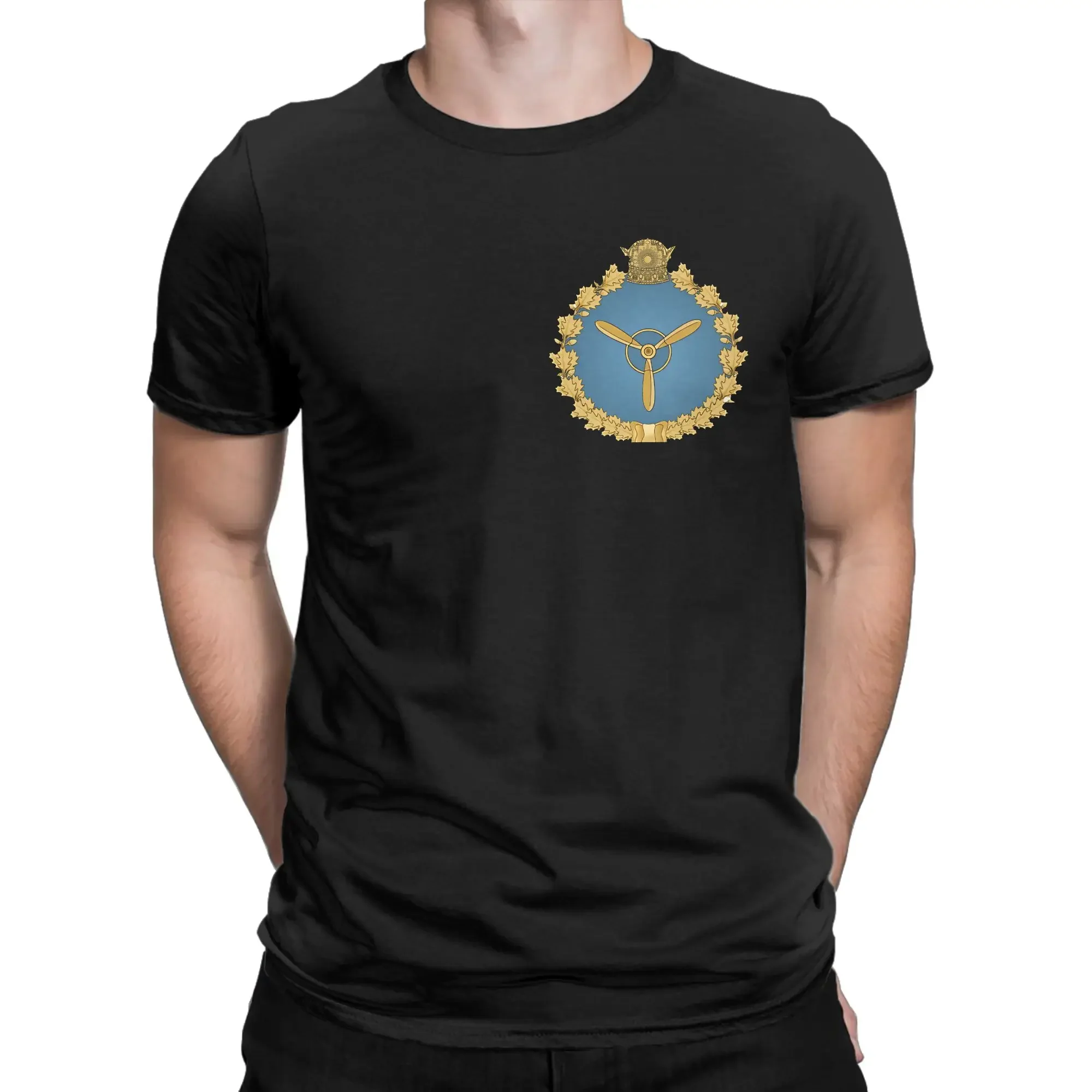 Iranian Imperial forces T-Shirts Men  Leisure Cotton Tee Shirt O Neck Short Sleeve T Shirts Birthday Gift Clothing