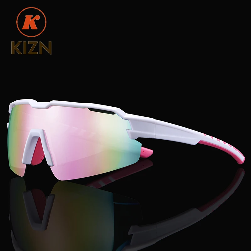 

KIZN Sports Polarized Myopia Sunglasses Tr90 Frame UV400 Men Women Fashion Glasses Cycling Prescription Goggles optics Eyewear