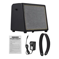 Rowin 30W Speaker Electric Guitar Amplifier OTG BT Acoustic Guitar Amp Reverb Chorus Effect REC Microphone Inputs Aux In Jack