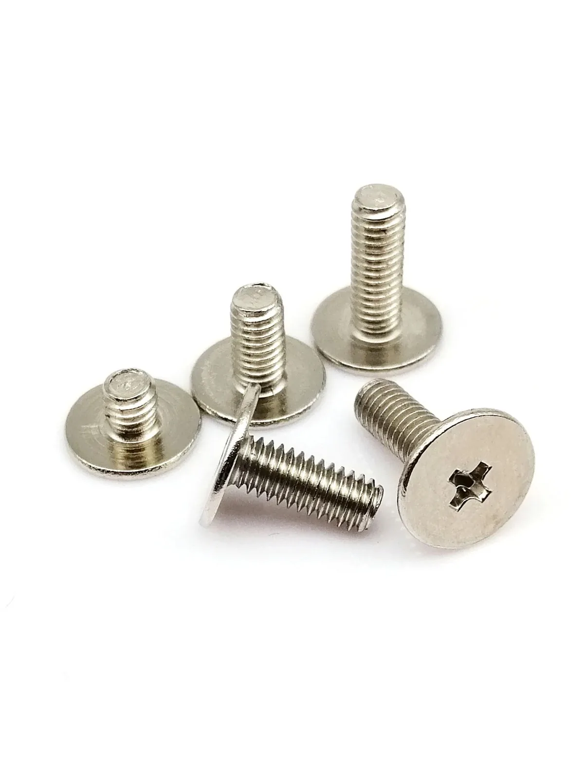 25 pièces M2 M2.5 M3 M4 Phillips ultra-mince mince plat taille supplémentaire grande tête boulon vis pour ordinateur portable réparation ordinateur G