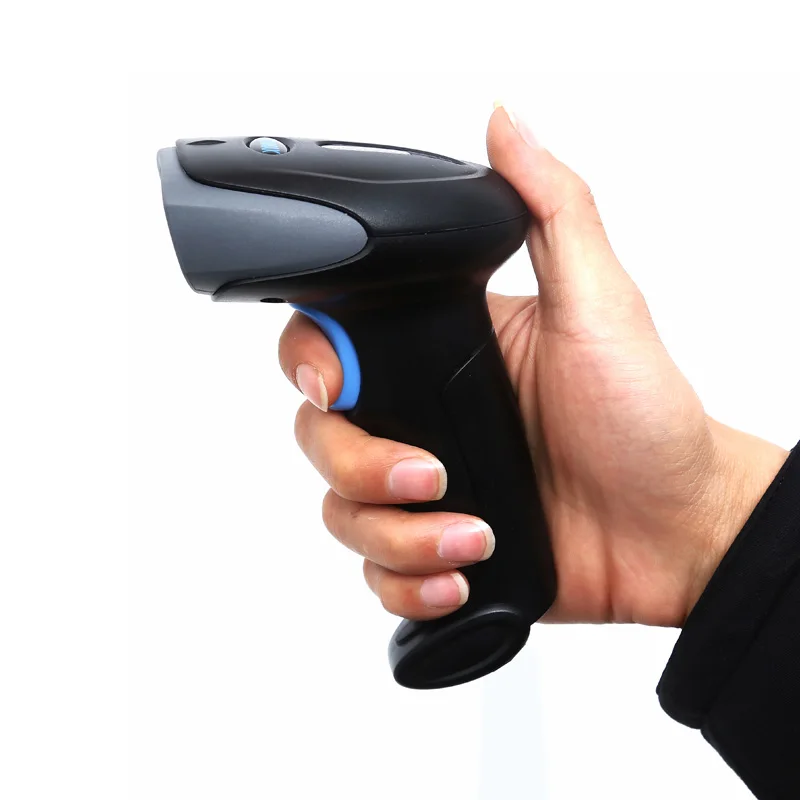 RAKINDA Wireless Handheld Portable USB 1D 2D Barcode Bar QR Code Scanner