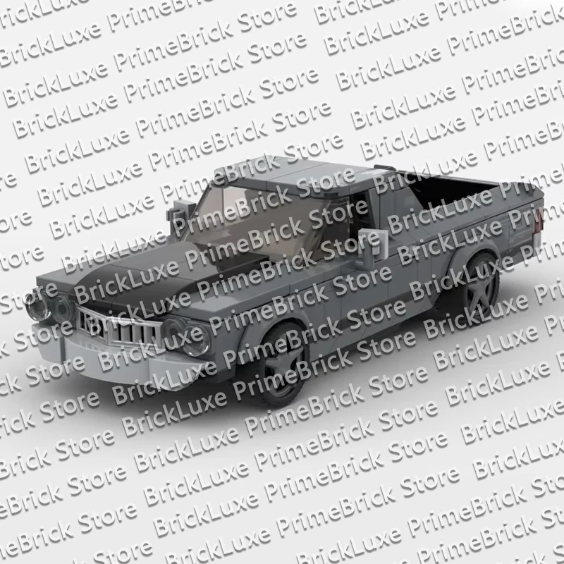 QWERT Speed Racing Car Model MOC Building Bricks Classic Pickup Truck Modular Technology Children Holiday Gifts Assemble Toys