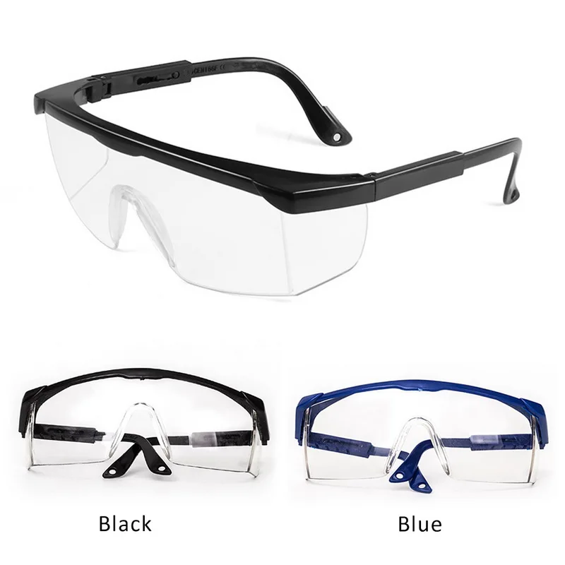 New Work Safety Eye Protecting Glasses Goggles Protection Anti-Splash Wind Dust Proof Glasses Motocross Cycling Glasses Goggles