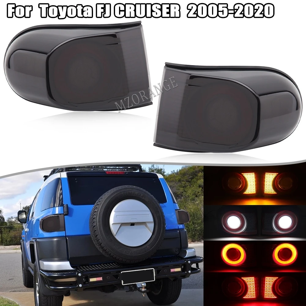 

LED Rear Tail Light For Toyota Land Cruiser FJ 2005 2006 2007 2008 2009 2010 2011-2020 Brake Turn Signal Fog Lamp Accessories