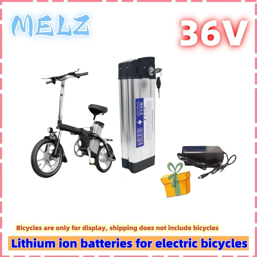 2025 New 36V 18650 Lithium Battery Pack Silver Fish 36v20ah30ah Suitable for 250-800W Universal Large Capacity Remote