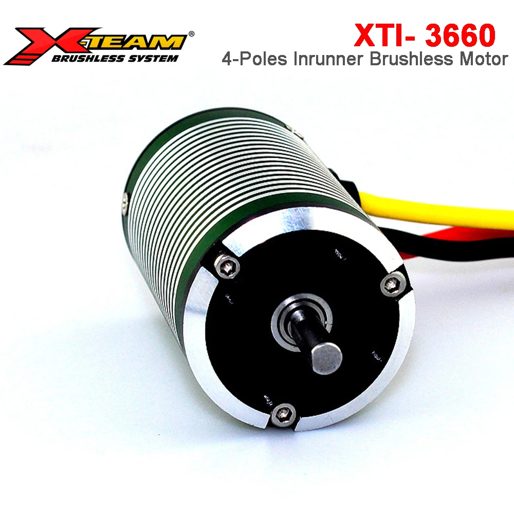 X-TEAM 3660 serie 1900KV 2100KV 2400KV 2700KV motore Brushless per 1/8 Buggy Monster Car 500-650mm RC Boat 80mm EDF