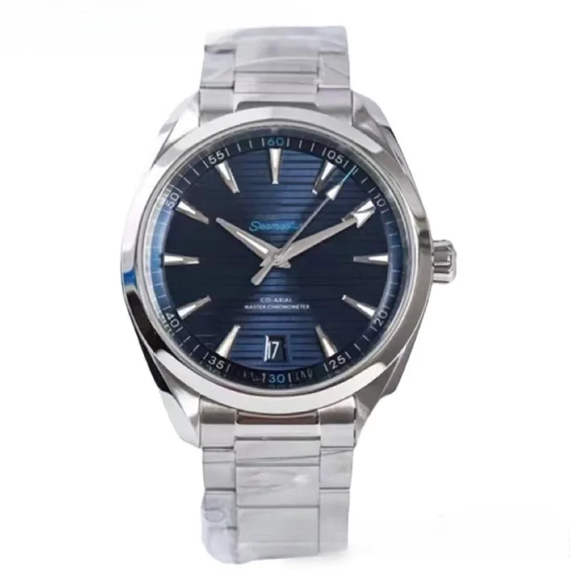 A2024 VS Haima 300 ساعة ميكانيكية أوتوماتيكية سوار فولاذي مضيئة أو ساعة رجالي رياضية للغوص سلسلة MKS De Ville