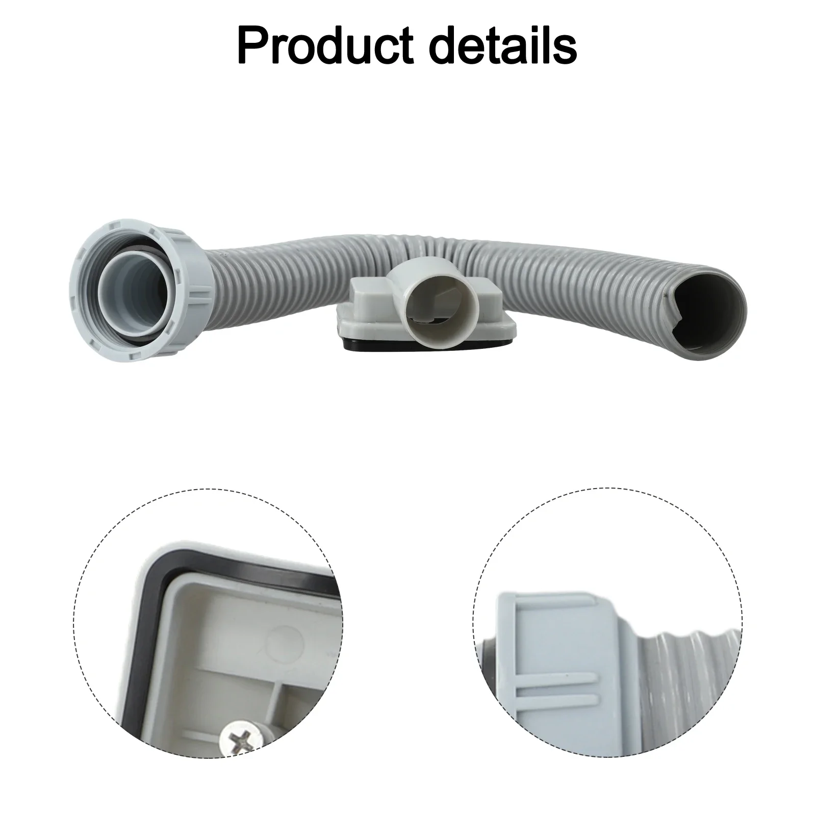 Efficient Drainage Drainage Hose Versatile Sink Compatibility Leak Prevention Design Prevent Water Overflow Drainage Solution