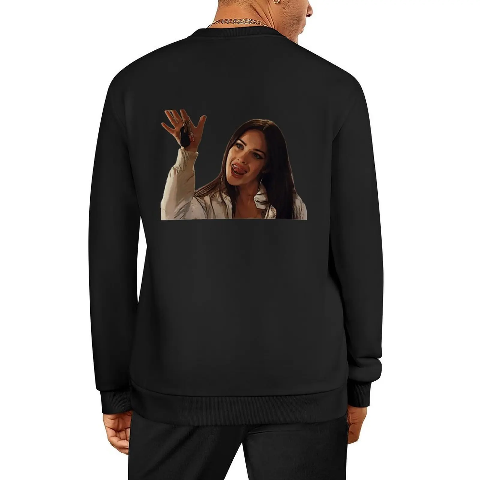 

Jennifer Check from Jennifer_s Body Cartoony Style Pullover korean clothes tracksuit men's sweat-shirt autumn hooded sweatshirt