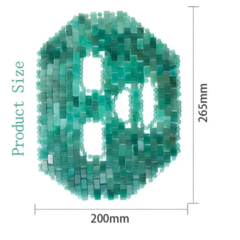 Natural Dongling Jade Facial Mask Gouache Scraper Roller Massager GreenJade Guasha Cold Therapy Anti Aging Jade Mask Beauty Tool