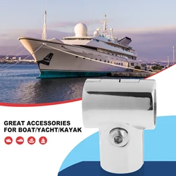 316 Roestvrij Stalen Boot Marine Leuning 90 Graden Tee Fitting Hardware 25 Mm Buis Boot Accessoires Handrail Fitting