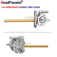 Interruptor de apagado de bomba de Gas de llave de purga de combustible de motocicleta para KAWASAKI KLR650 KLR 650 1987-2018 51023-1390 51023-1148 51023-0003 51023-0715