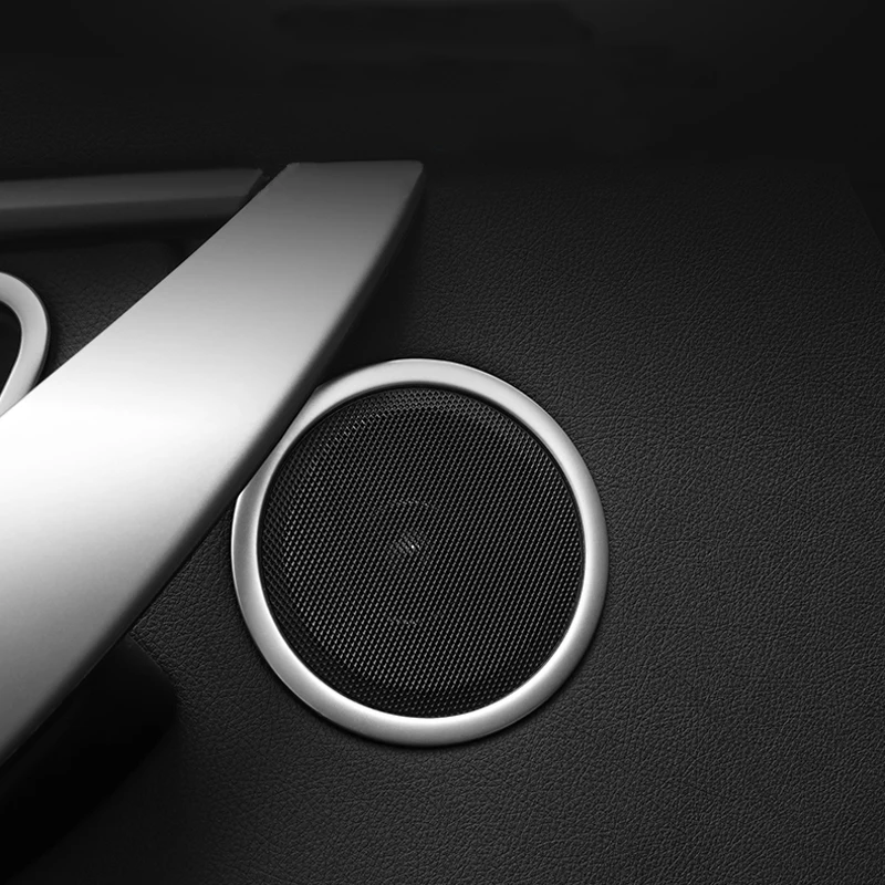 Car Door Speaker Ring Sound Cover Loudspeaker Trim For BMW 3 4 Series 3GT F30 F31 F32 F34 F36 316i 328i 320i 325li Accessories