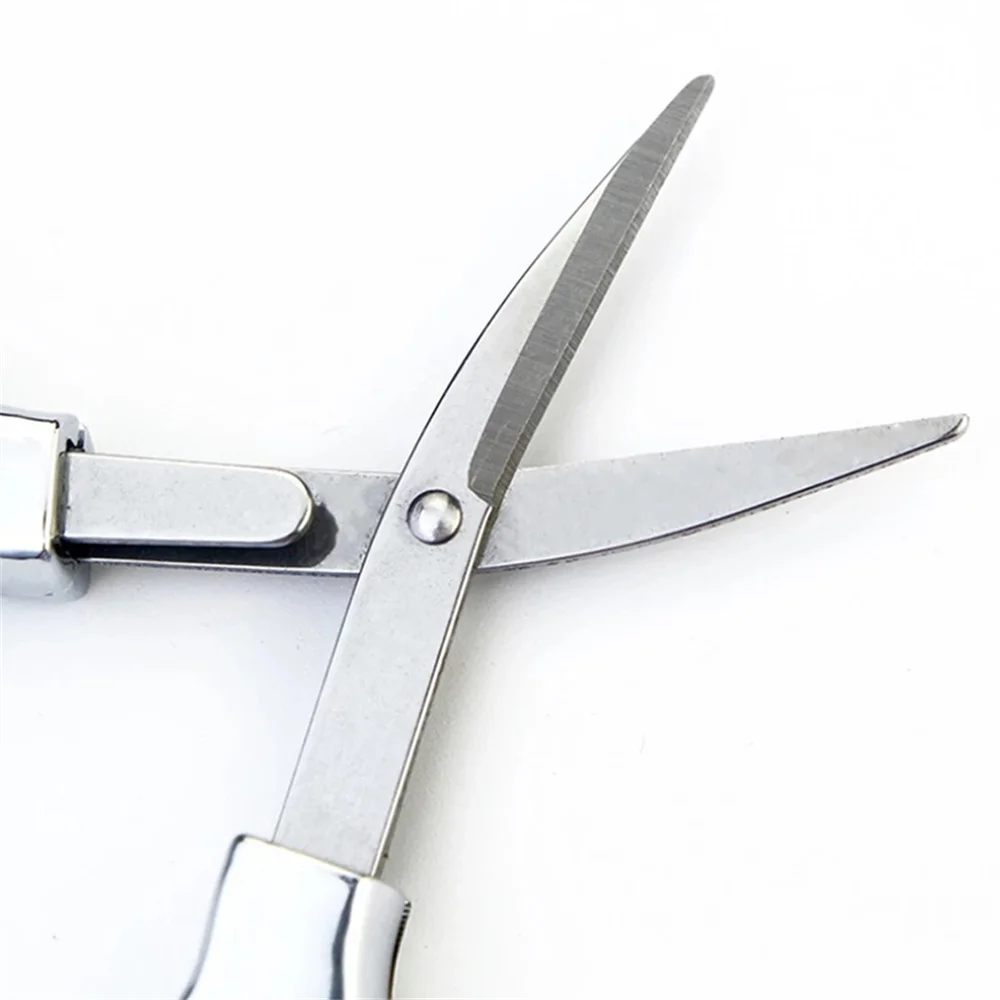 1~10PCS Foldable Scissors Small Scissors 23g Stainless Steel Scissors Foldable Kitchen Tools Stainless Steel