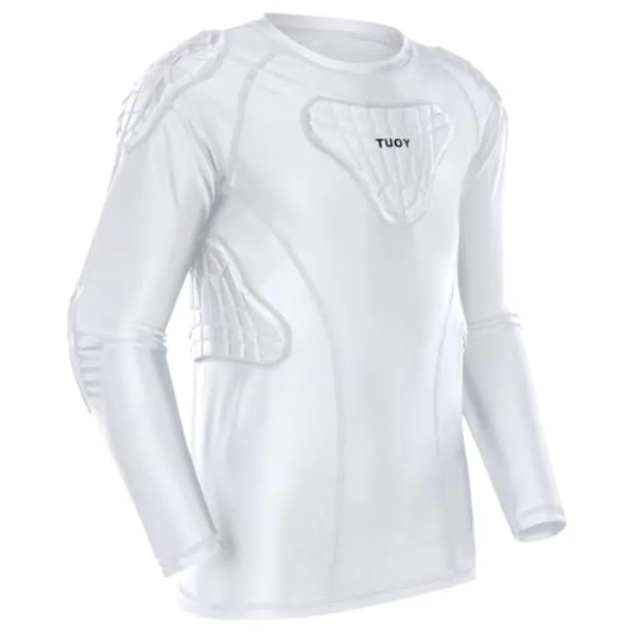 

Padded Chet Footba Rib Protector hirt for Baeba artia Art Padded Copreion hirt ong eeve
