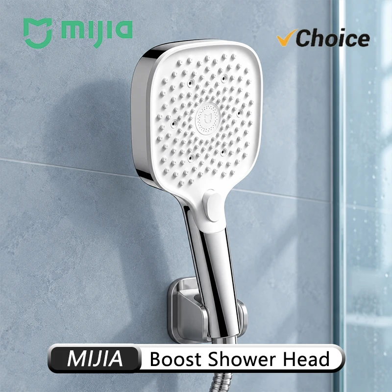 nouvelle-pomme-de-douche-mijia-boost-avec-buses-en-silicone-faciles-a-nettoyer-3-modes-de-jet-et-commande-a-une-main-pour-une-utilisation-quotidienne-dans-la-salle-de-bain-a-domicile-cn